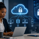 Cloud Backup solution showing secure business data storage and cloud protection for organisations
